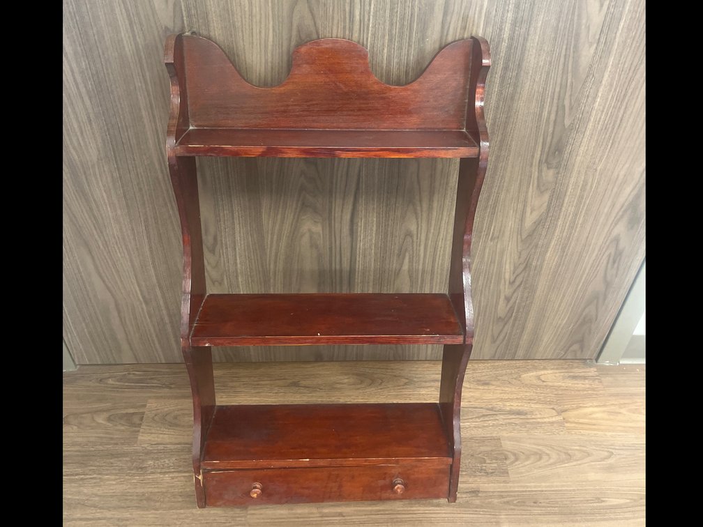 Wooden Display Shelf