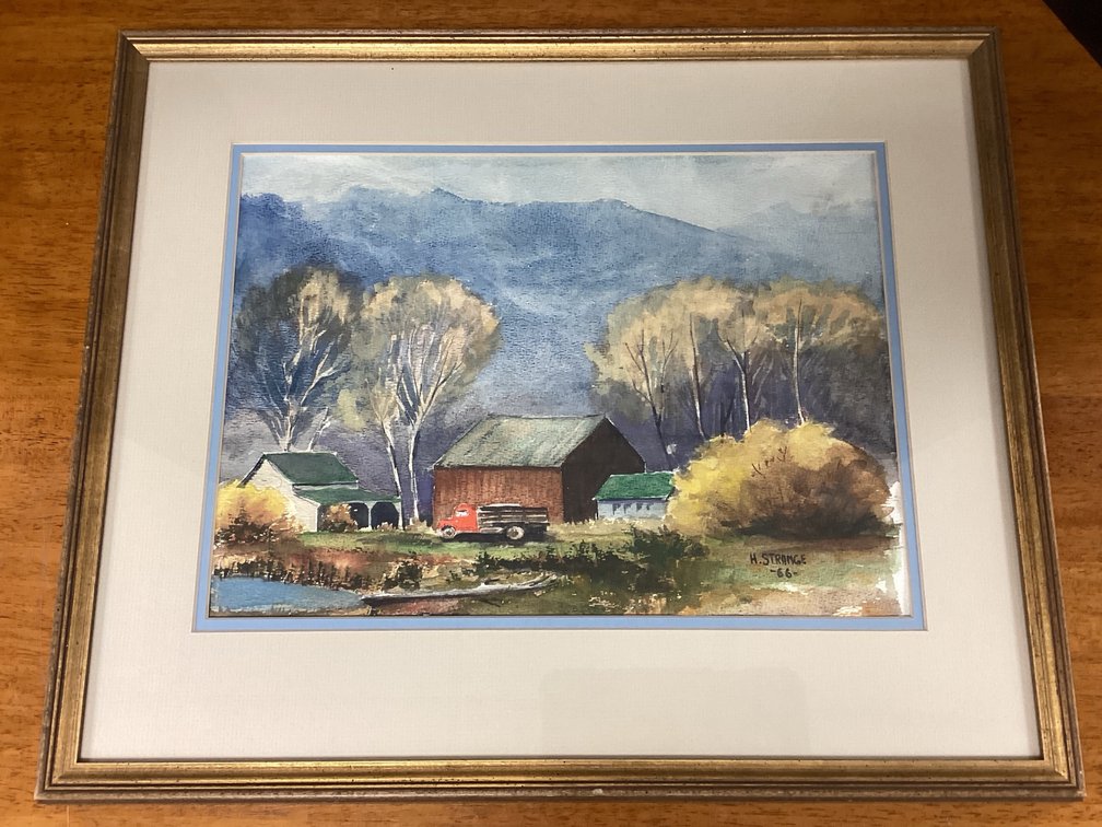 H. Strange Oil Painting 1966