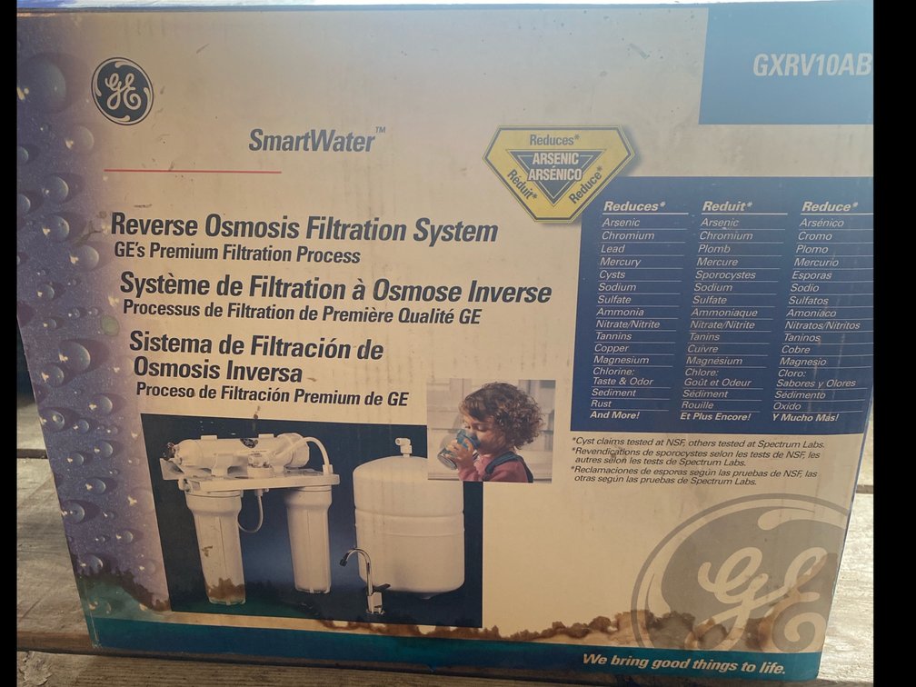 GE Reverse Osmosis Filtration System