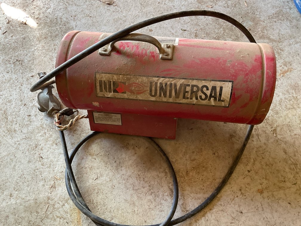 Universal Model 40FAS 40,000btu Propane Heater