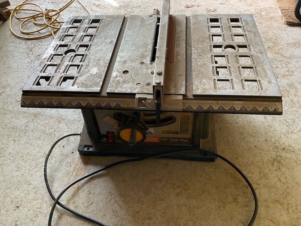 Ryobi 10” Table Saw