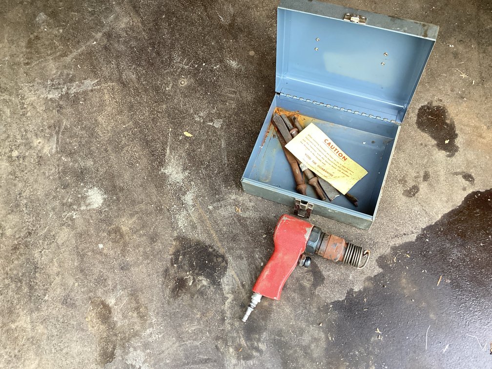 Vintage Pneumatic Gun Air Hammer