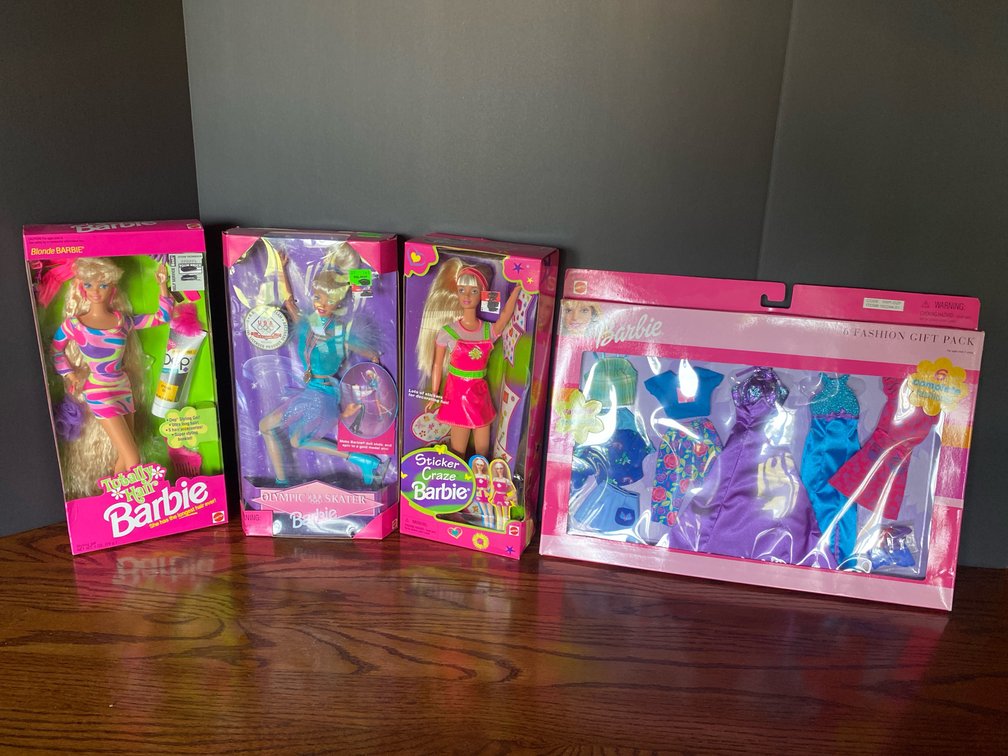 Barbie Dolls & Clothes New in Original Packages