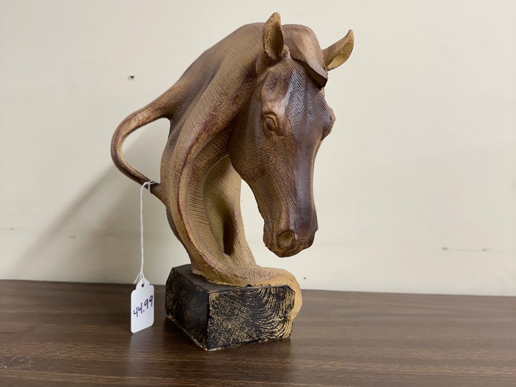 Unique Creations Horse head bust