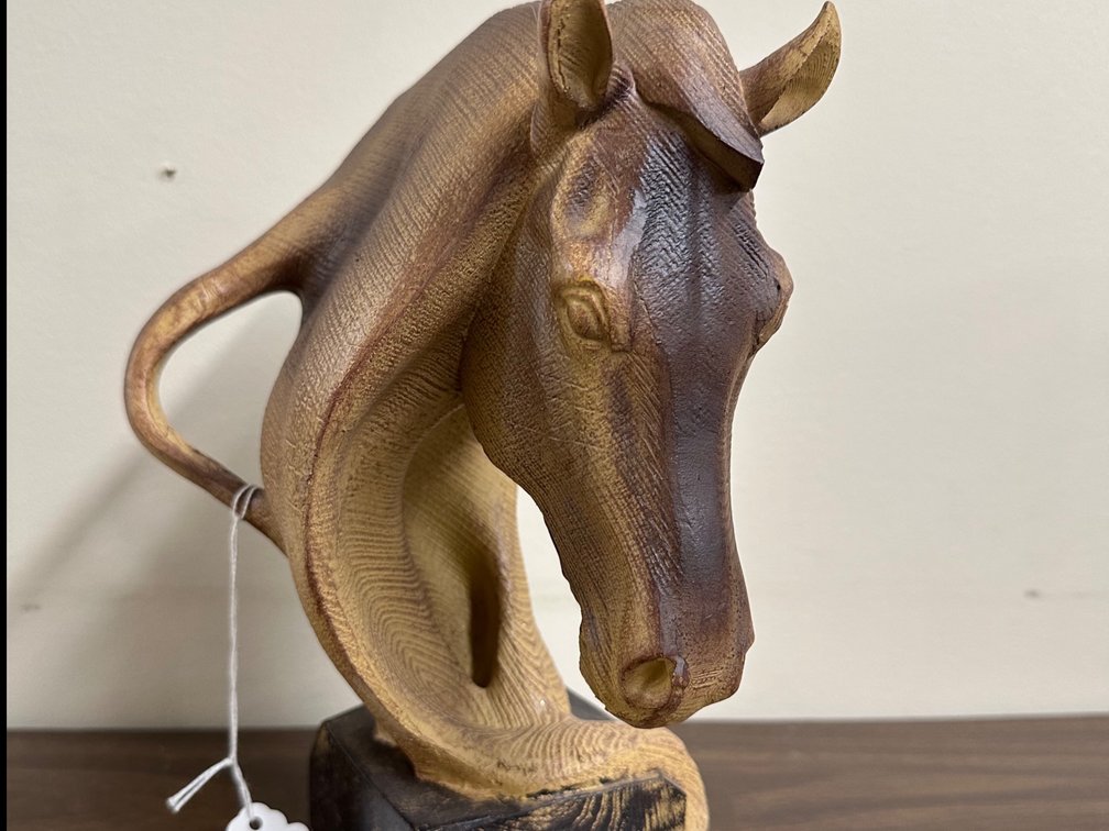 Unique Creations Horse head bust Value