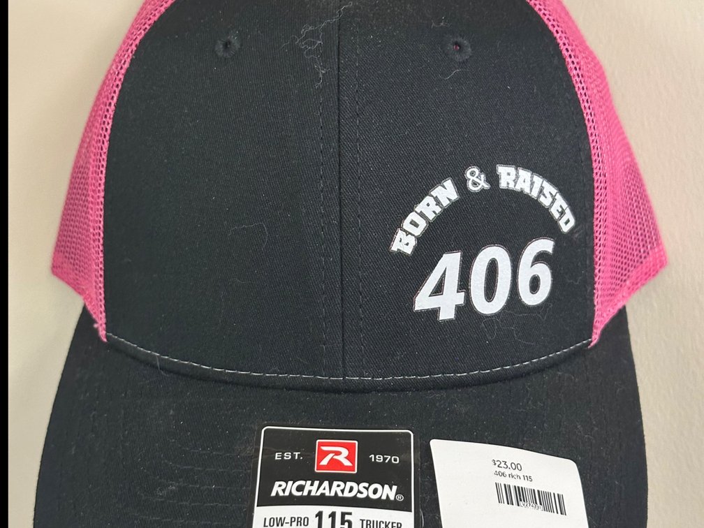 Dirty D's Black and Pink Cap with Born and Raise 406
