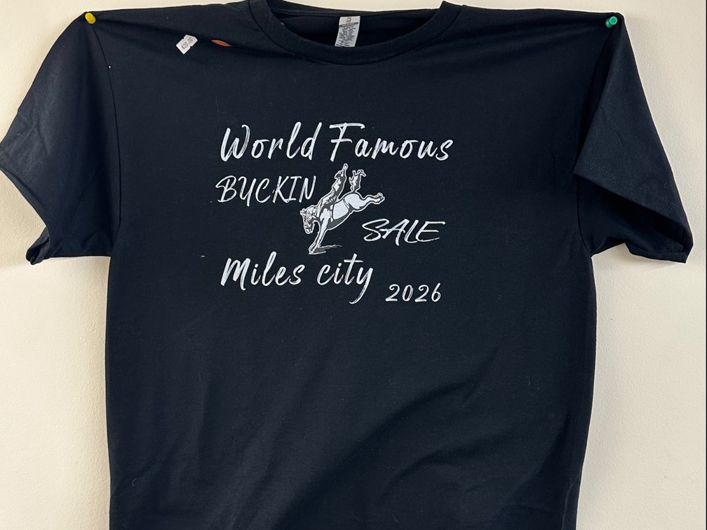 Dirty D's Black 2026 Bucking Horse T Shirt