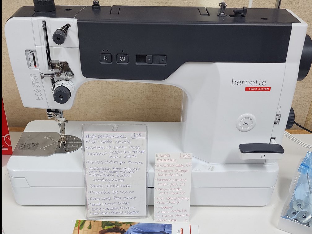 Sandhill Sewing & Vacuum  Bernette b08 Straight Stitch