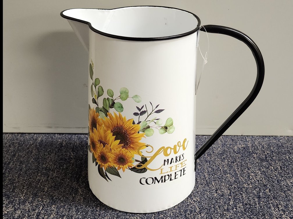 Creative Corner Prairie Pickins Sun Flower Pitcher