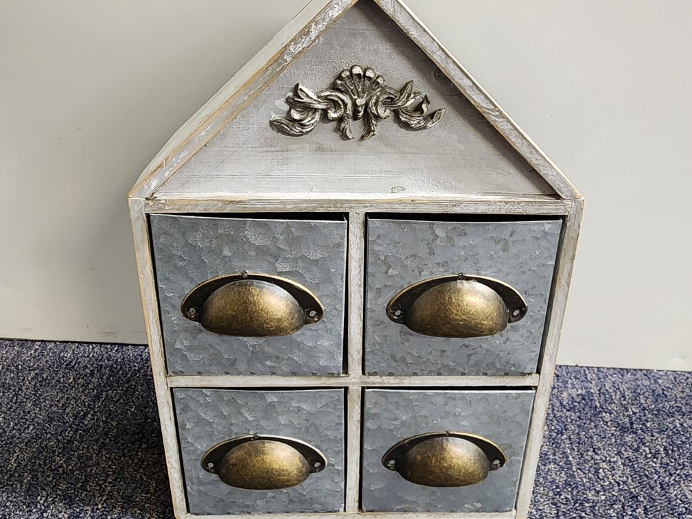 Creative Corner Prairie Pickins Farm house with metal drawers