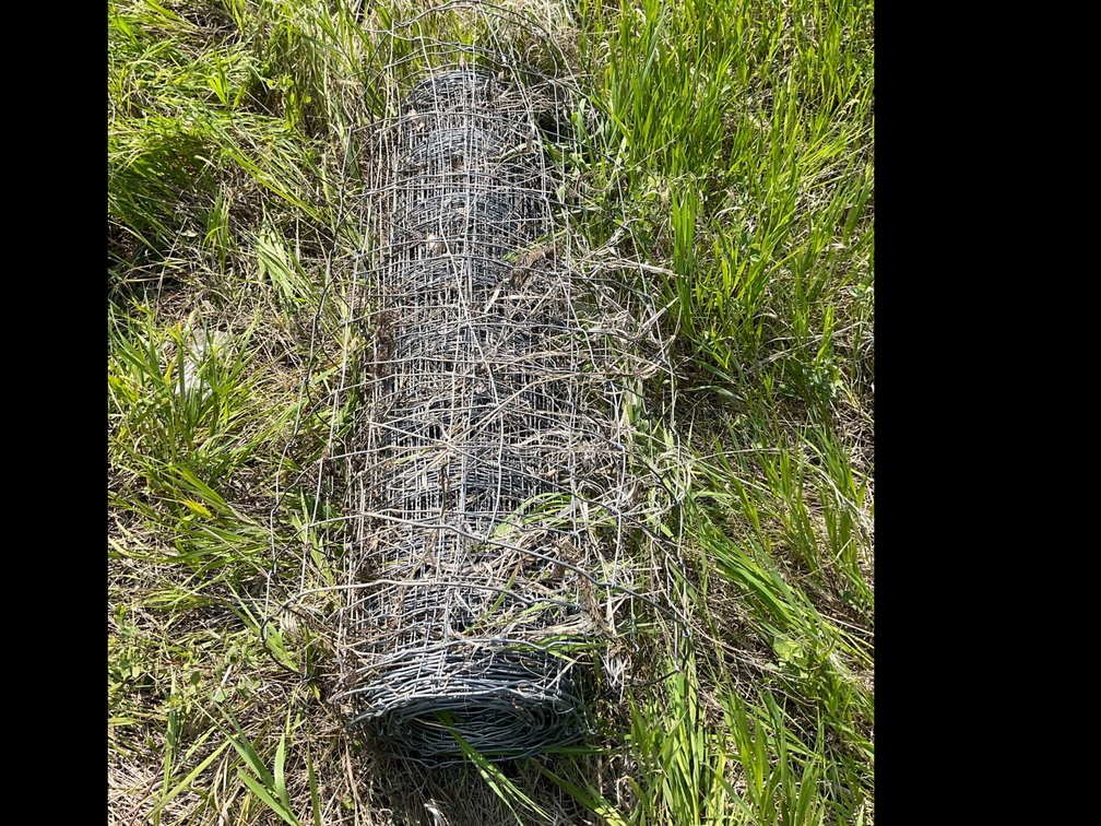 Partial Roll 46” Tall Woven Wire