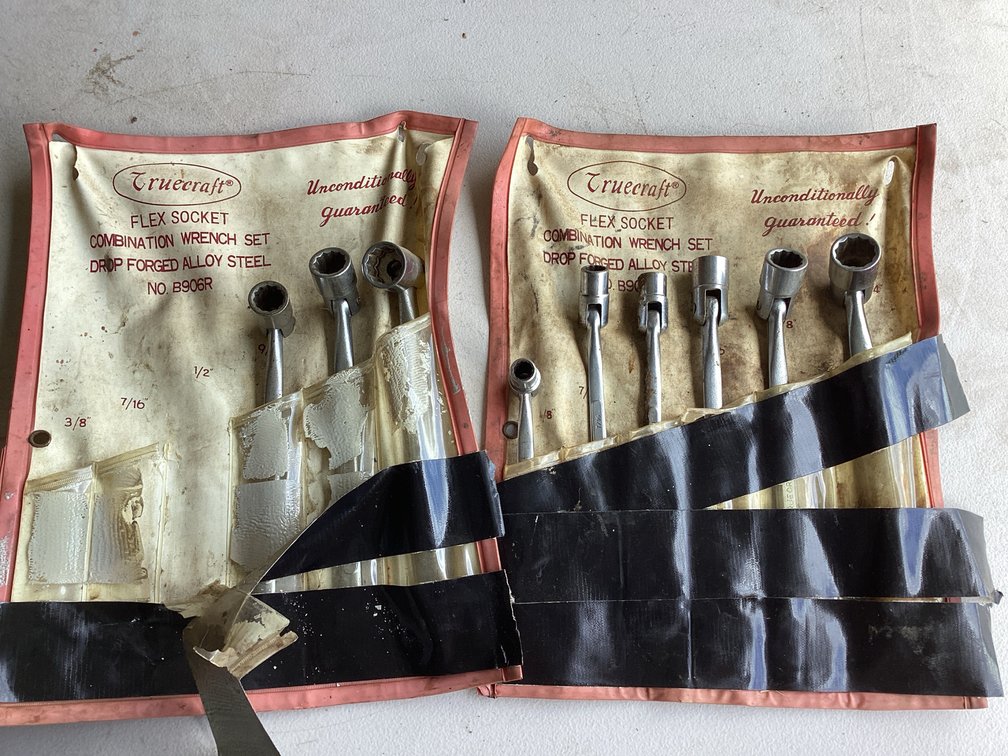 Trucraft Sae Flex Socket Combination Wrench Set 3/8-3/4”
