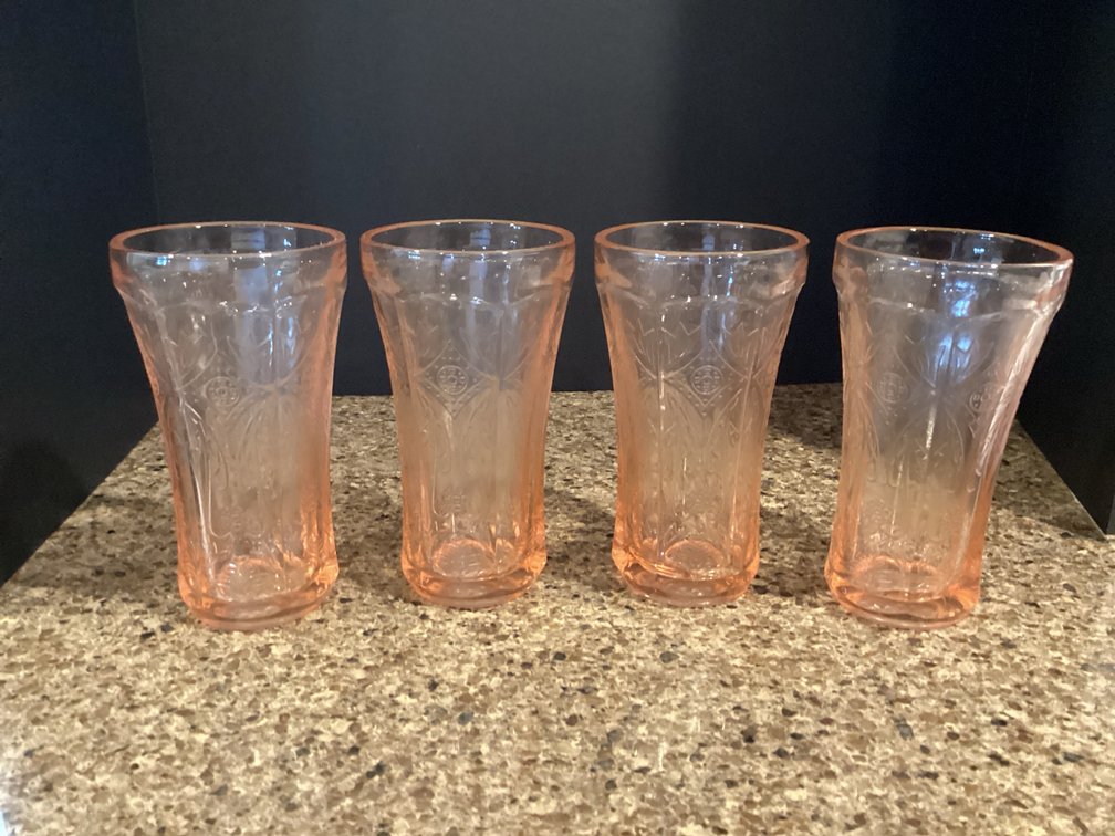 Pink Indiana Glasses