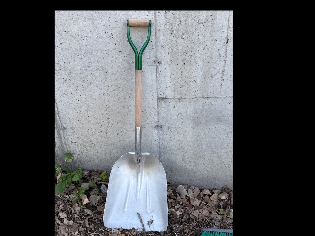 Aluminum Scoop Shovel