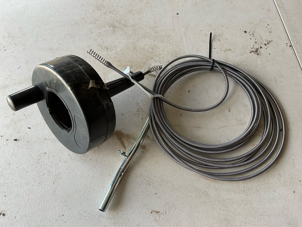 Cobra 15’ Manual Drain Auger & Drain Snake