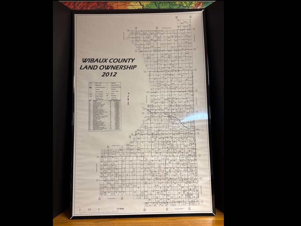 2012 Wibaux County Land Ownership Map