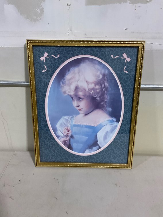 Home Interiors Framed 16” x 20” Print