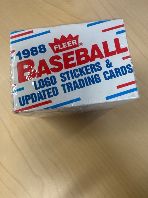 Unopened Fleer Baseball Cards 1988