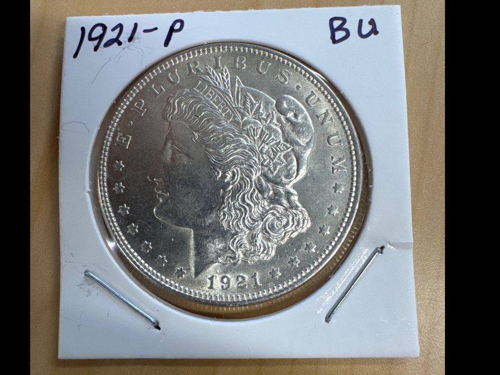 1921 P Silver Morgan Dollar