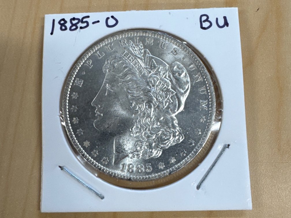 1885 O Morgan Silver Dollar