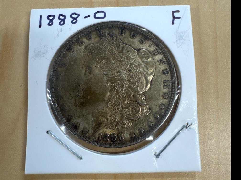 1888 O Morgan Silver Dollar
