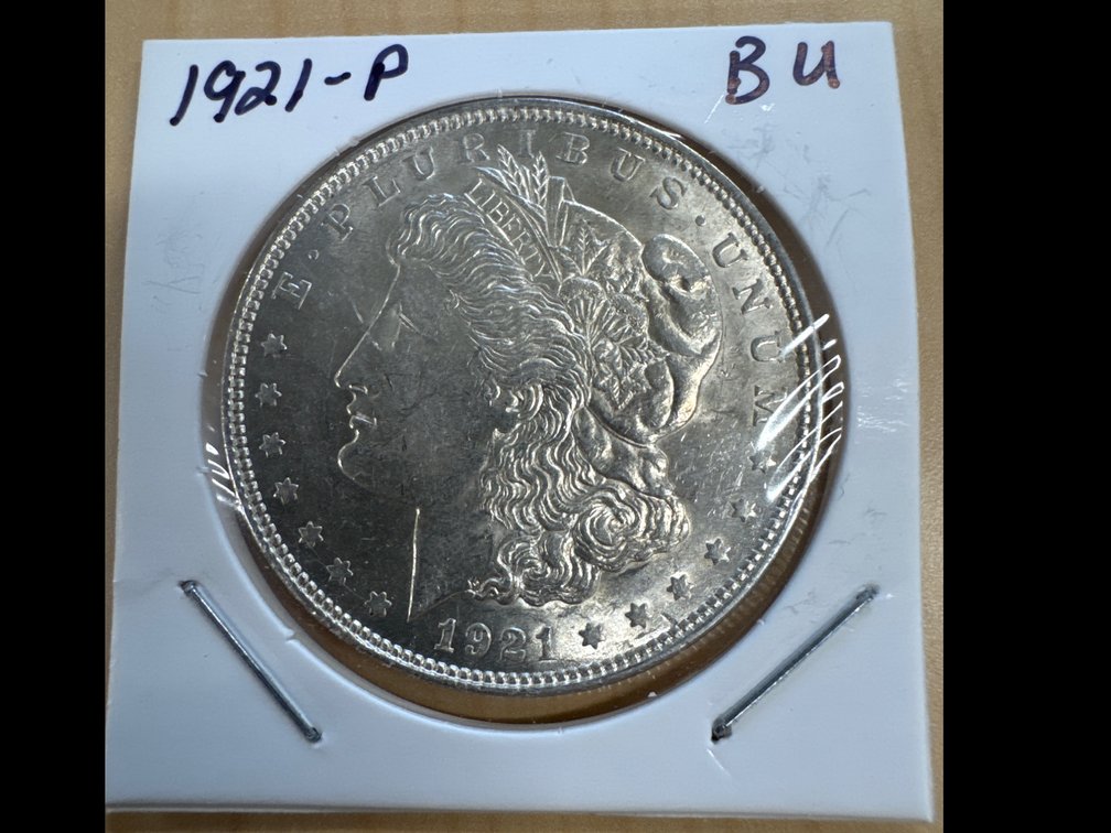 1921 P Morgan Silver Dollar