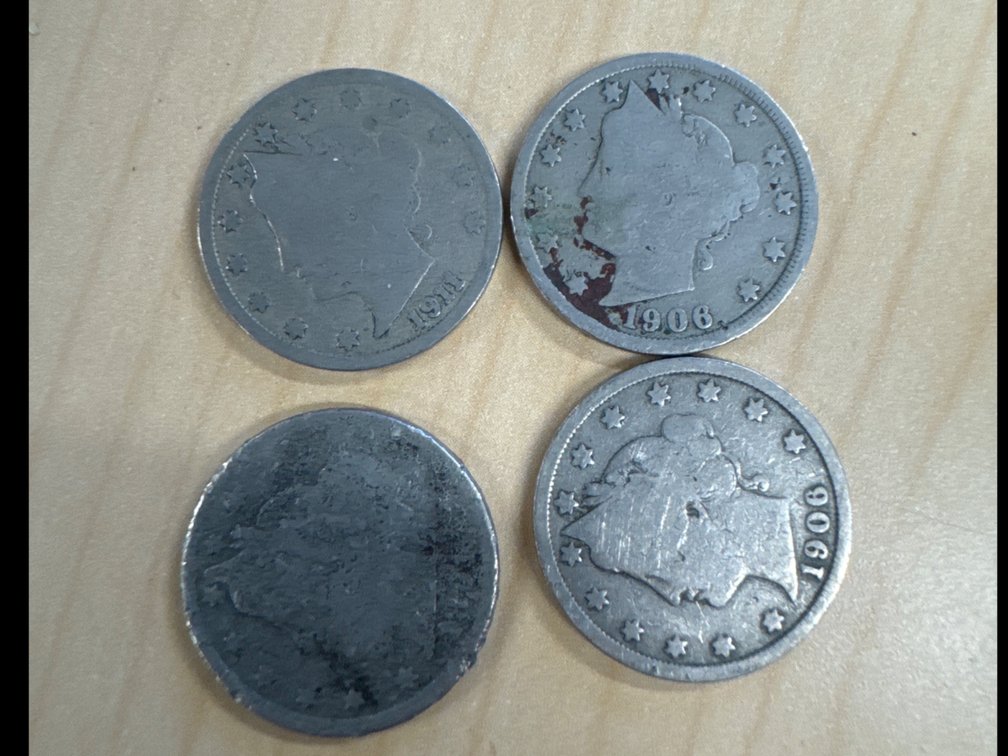 Liberty V 5 Cent Coins -4
