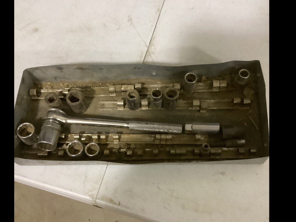 Ratchet Wrench & Assorted Sockets