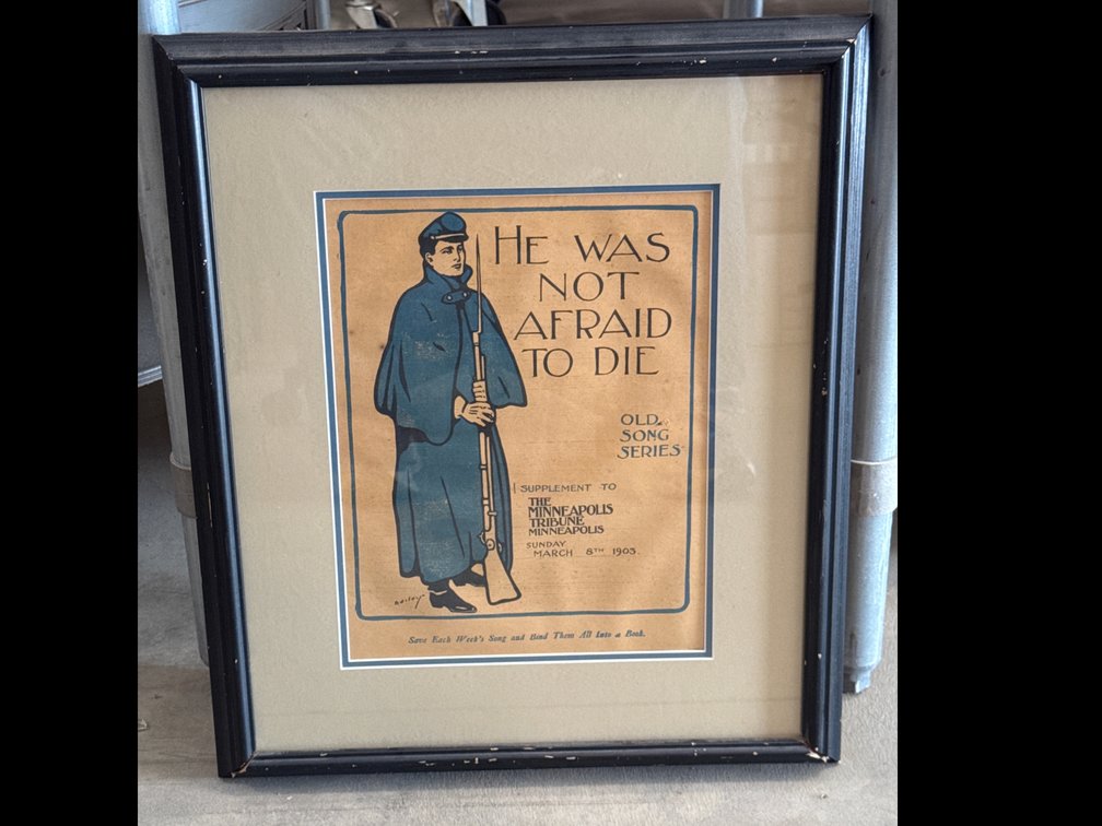 Early 20th-century print labeled as a "Supplement to the Minneapolis Tribune" from March 8, 1903.