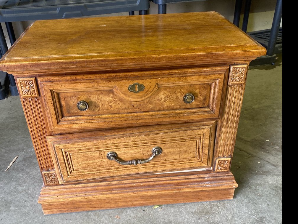 Wood Night Stand