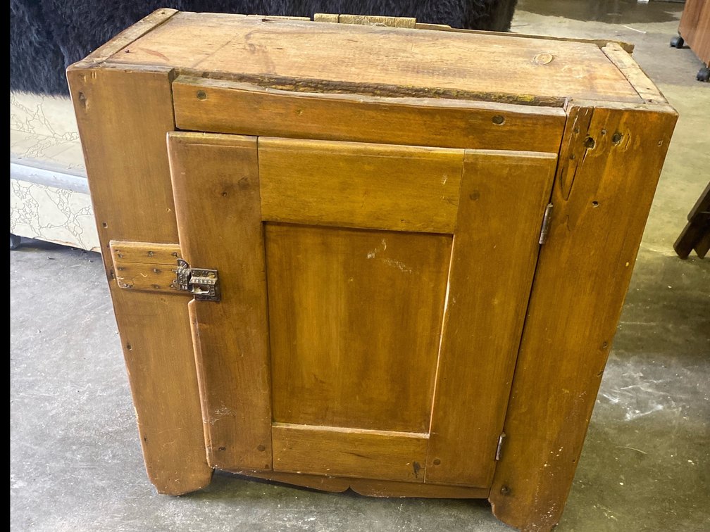 Wooden Ice Box
