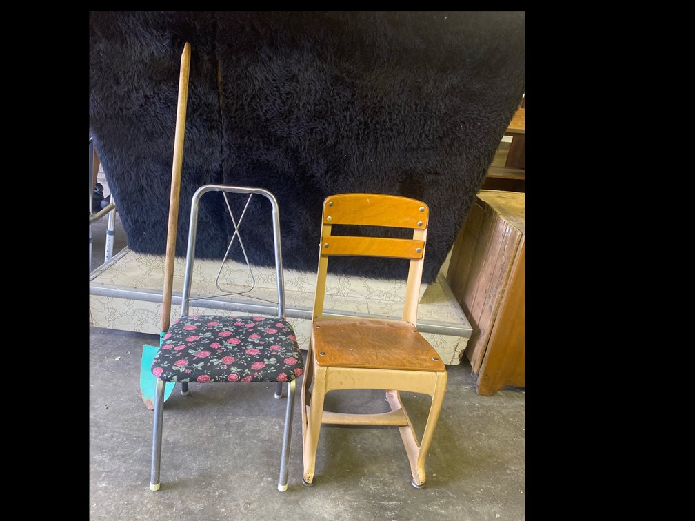 Kids Chairs & Shovel