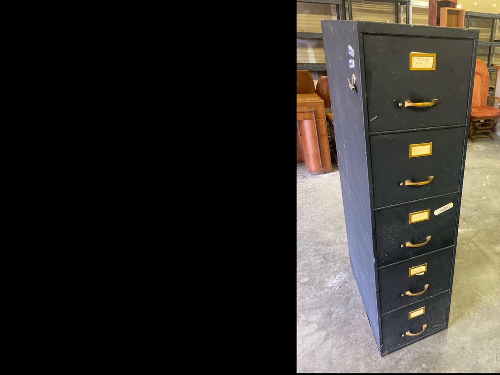 5 Drawer Metal Filing Cabinet
