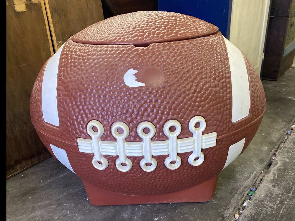 Little Tikes Plastic Football Toy Box