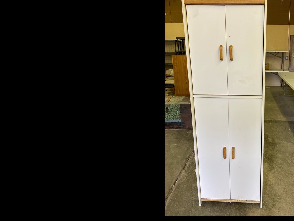 4 Door Wall Cabinet Lot of 2