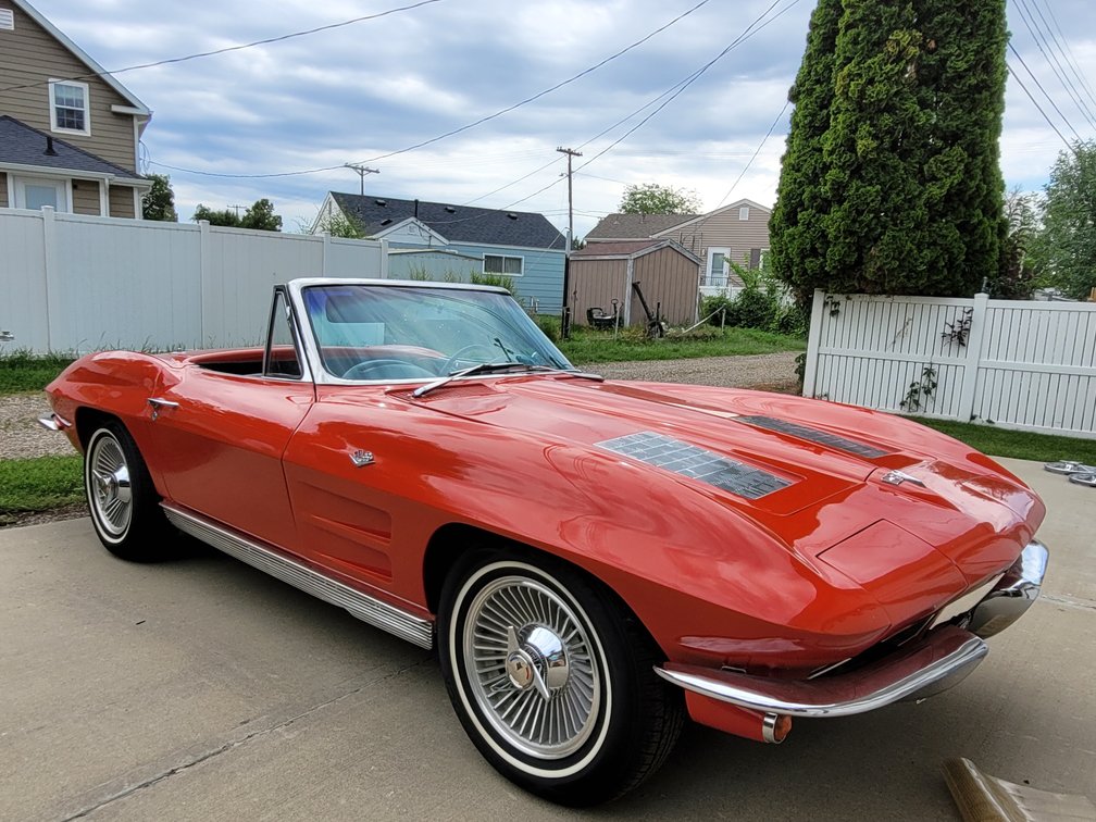 1963 Chevrolet Corvette Stingray Convertible