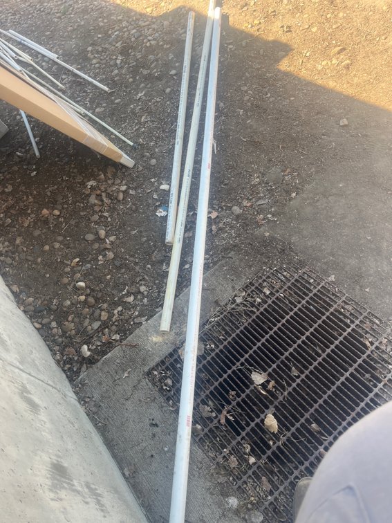 11/2” and 11/4” Pvc pipe