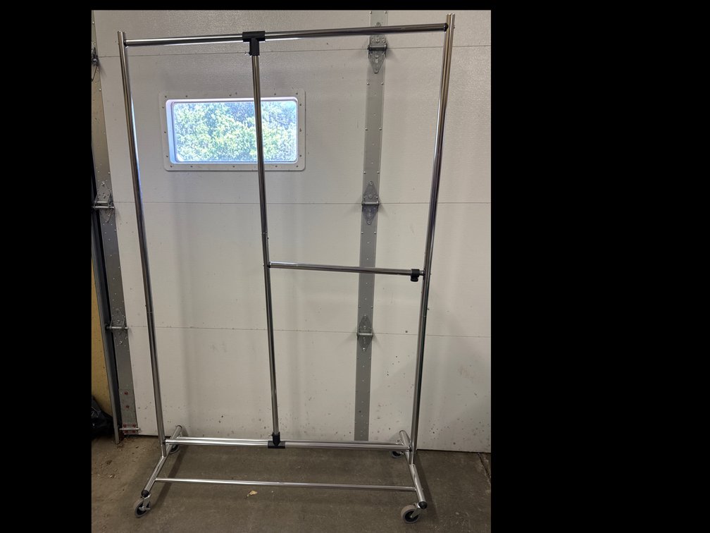 Rolling Clothes Rack