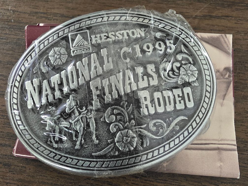 Childs Nation Finals Rodio  Beltbuckle 1995