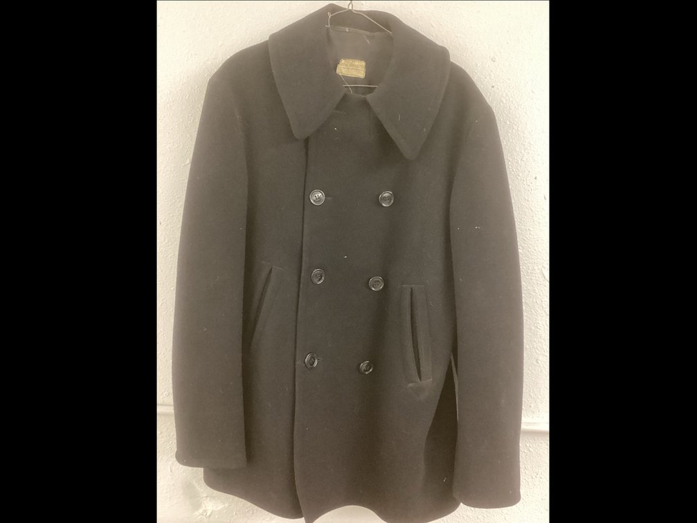 Mens Navy Coat