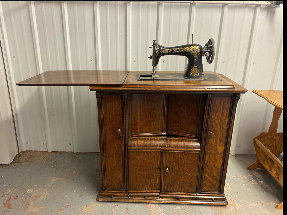 Singer Sewing Machine and Stand