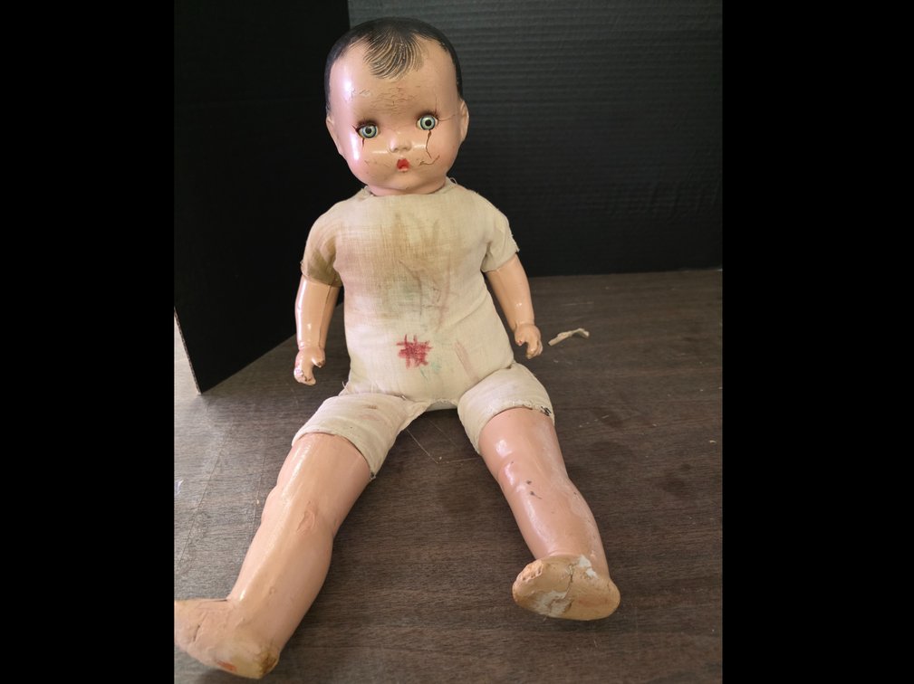 Crier Composition Doll, 1920s