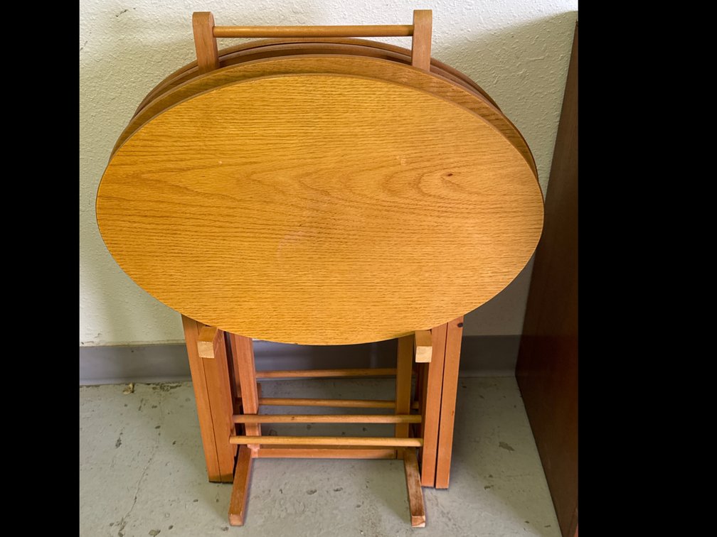 Set of 4 TV Trays