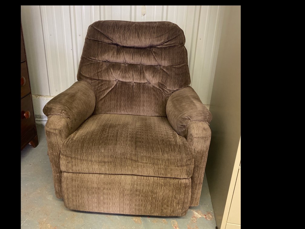 Brown Rocking Recliner