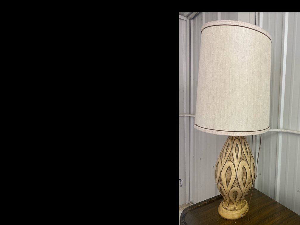 Art Deco Table Lamp with Shade