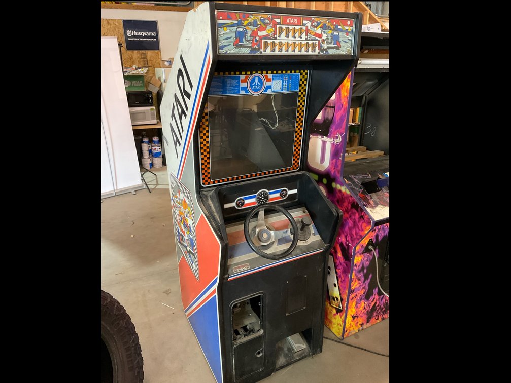 Atari Pole Position Arcade Game Body