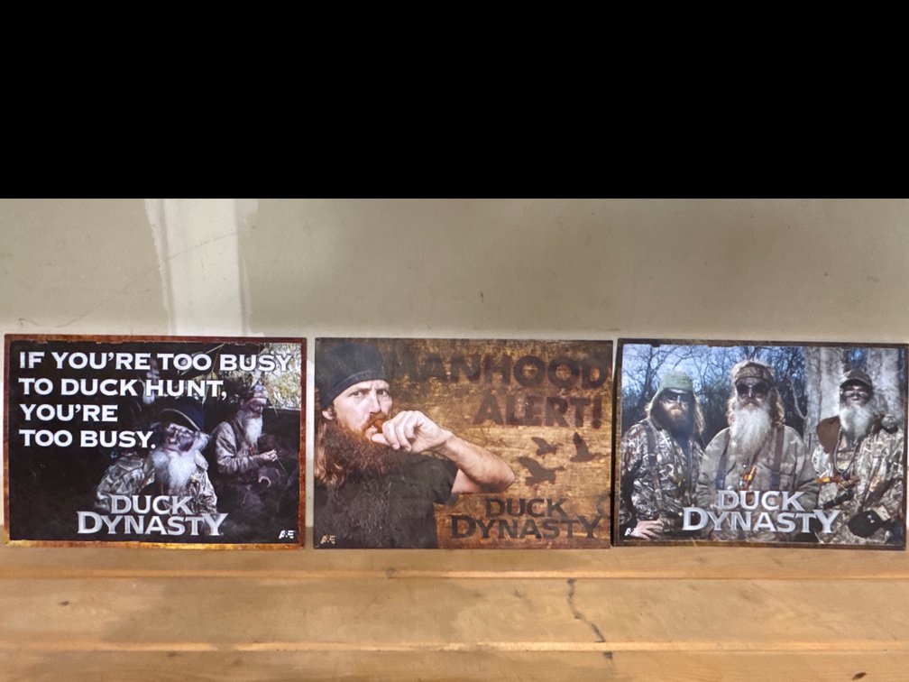 Duck Dynasty Tin Signs