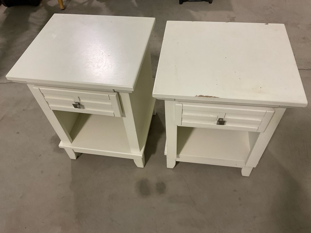 16x18x24” Wood End Tables (2)