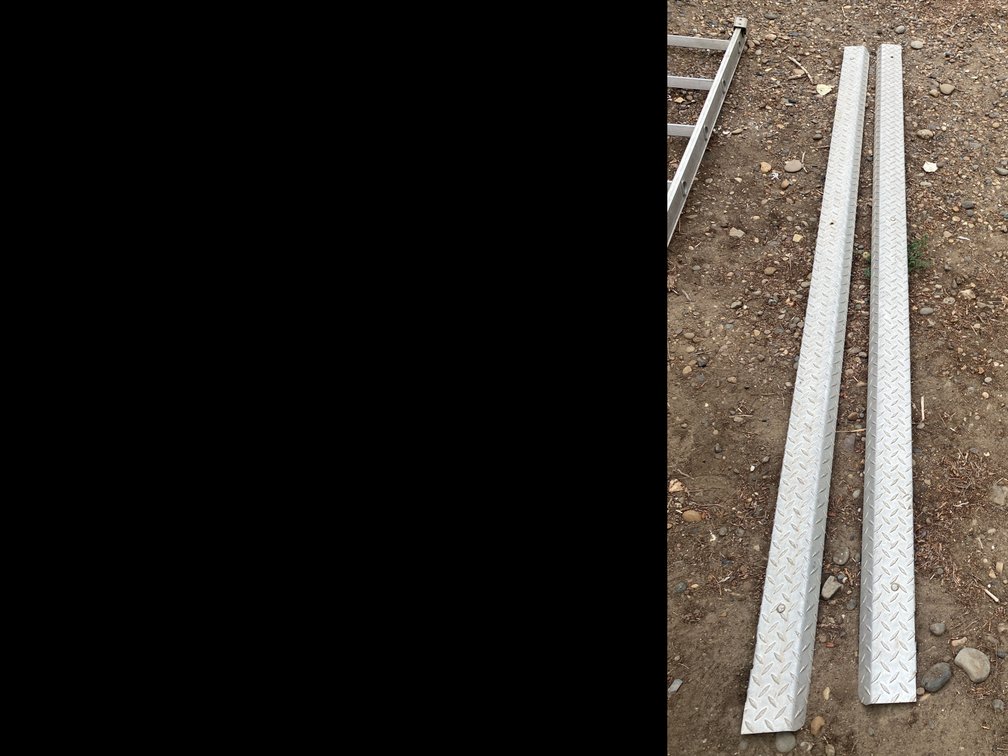 Diamond Plate Aluminum Pickup Bed Rail Caps