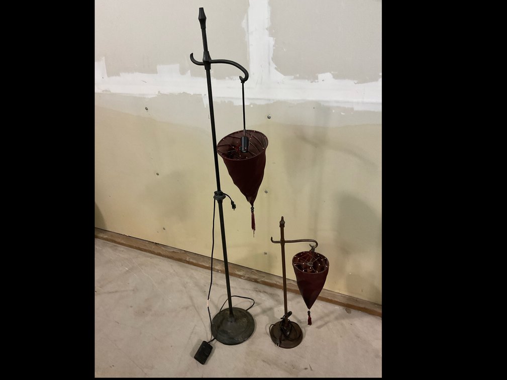 Floor & Table Lamp Set